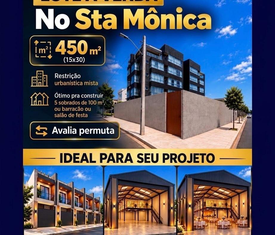 Lote a Venda no Santa Mônica