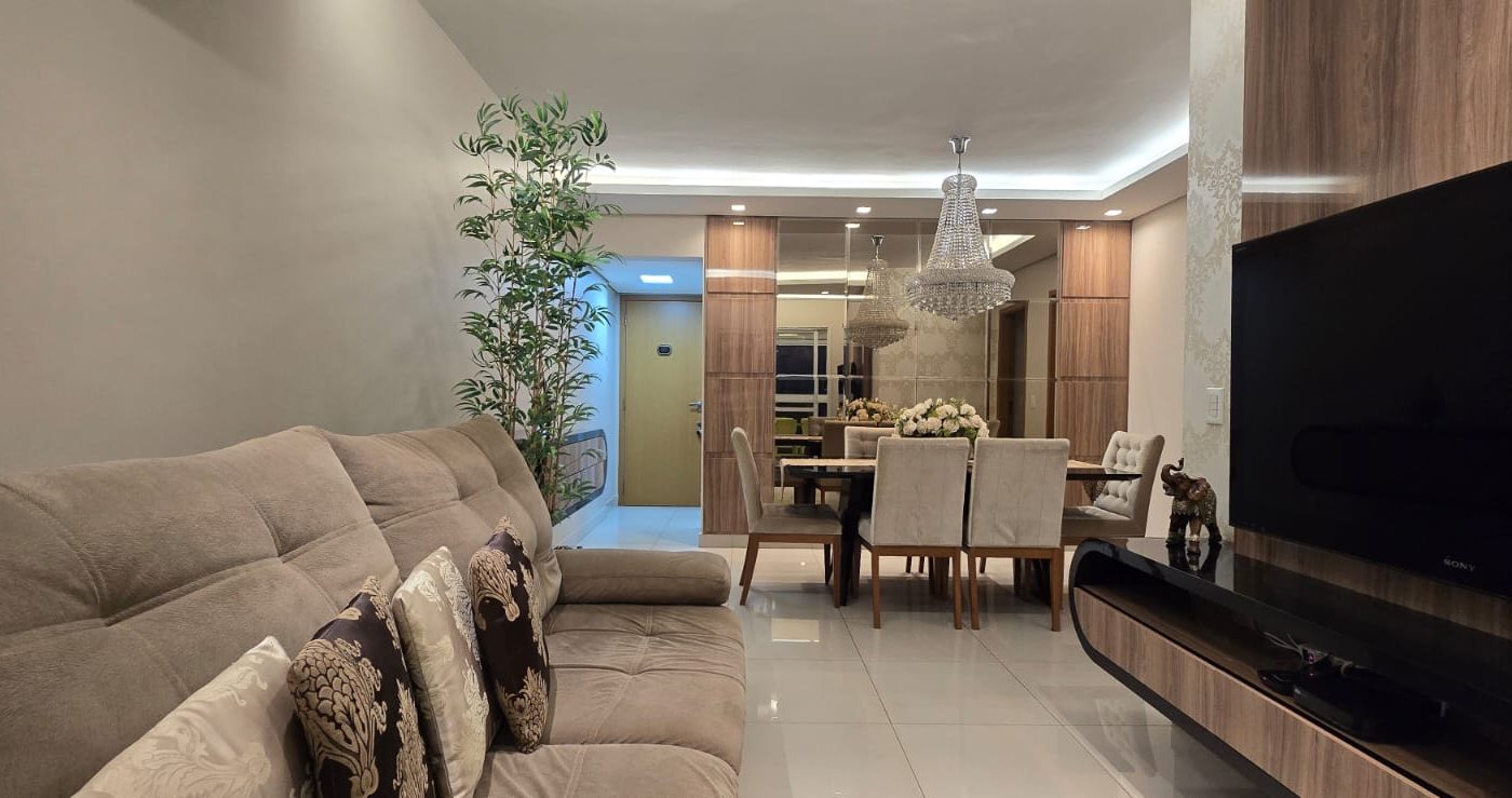 Apartamento alto padrão no condomínio Supreme (centro).