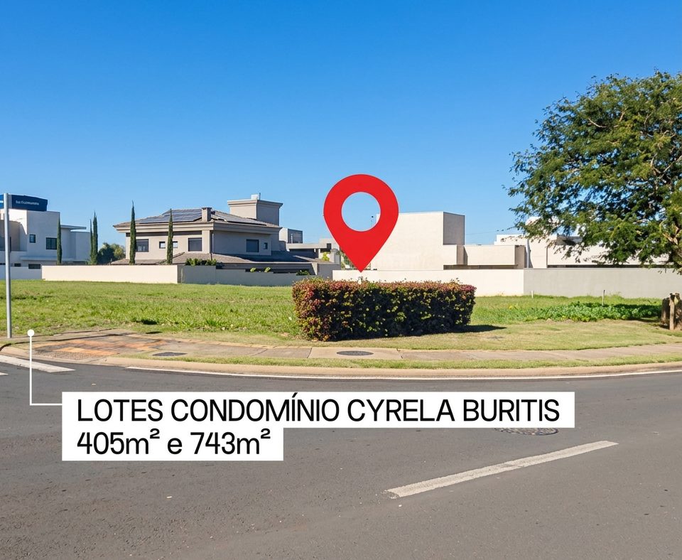 LOTE NO CONDOMÍNIO CYRELA BURITIS – 405,24m²